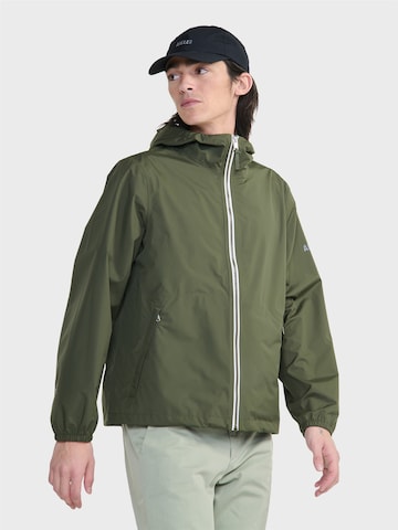 AIGLE Funktionsjakke 'Rainpack 70' i grøn: forside
