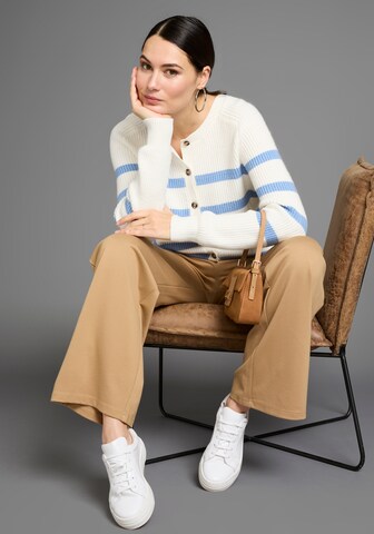 HECHTER PARIS Strickjacke 'Fashion' in Weiß