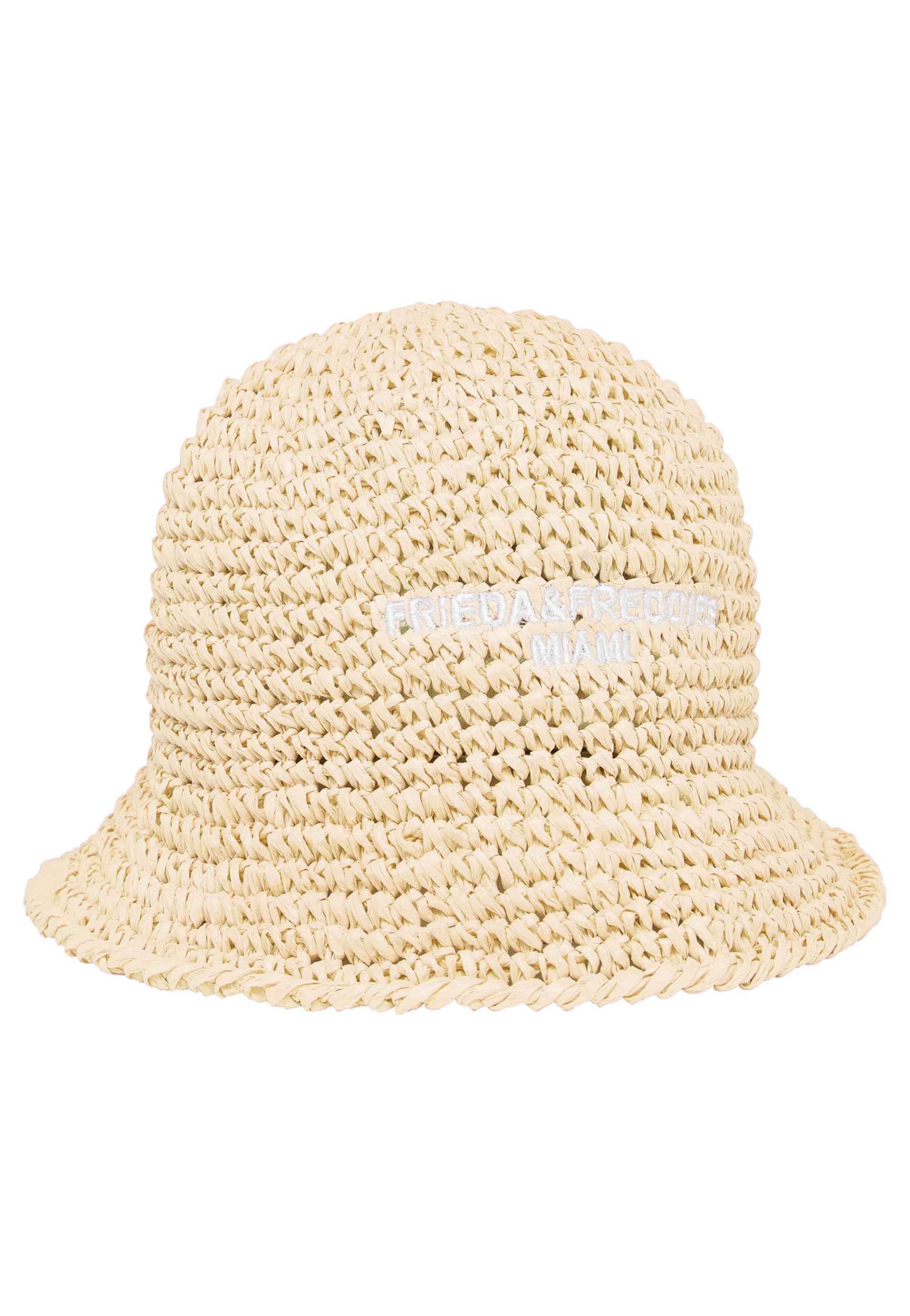 Frieda & Freddies NY Hat in Beige: front