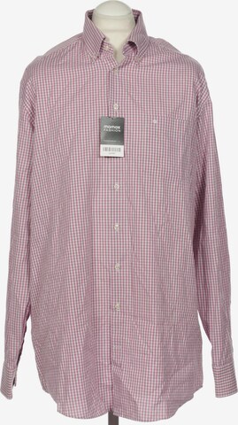 SEIDENSTICKER Button Up Shirt in XL in Pink: front