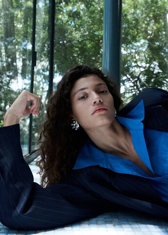 MANGO Blazer 'Vega' in Blue