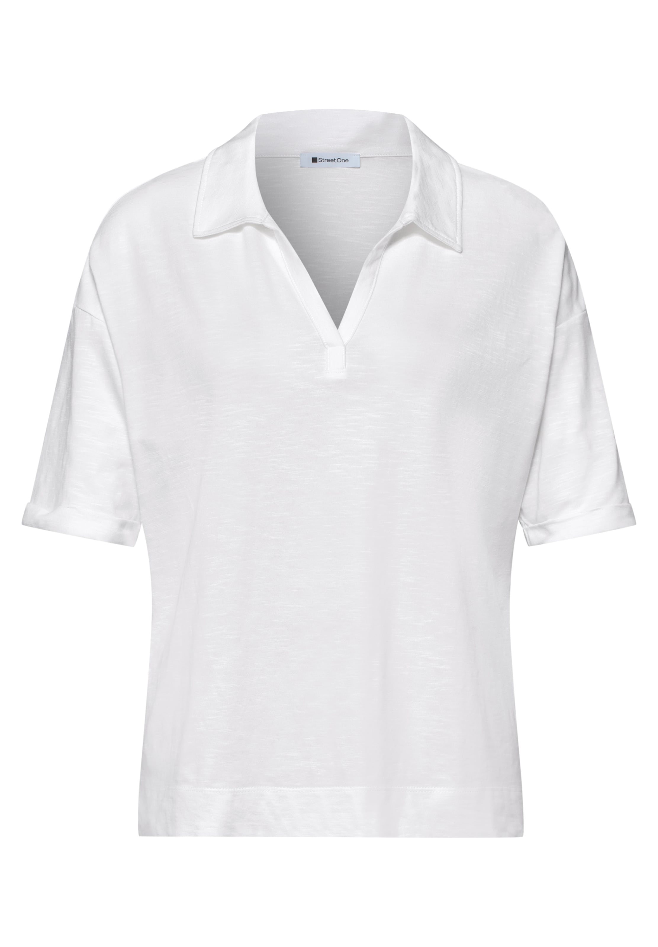 STREET ONE Shirt in White: front
