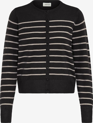 Oxmo - Cárdigan 'Fkeana' en negro: frente