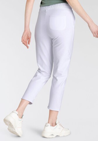 KangaROOS Tapered Pants in White