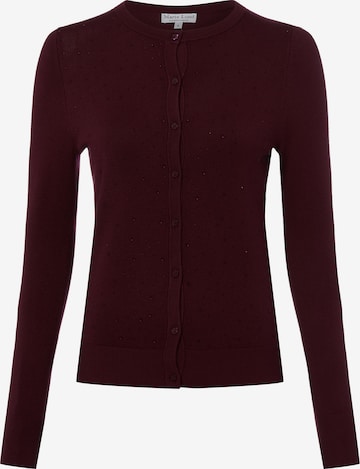 Marie Lund Strickjacke in Lila: Vorderseite