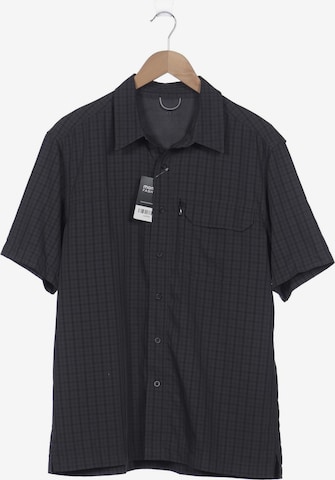 EDDIE BAUER Button Up Shirt in XXXL in Grey: front