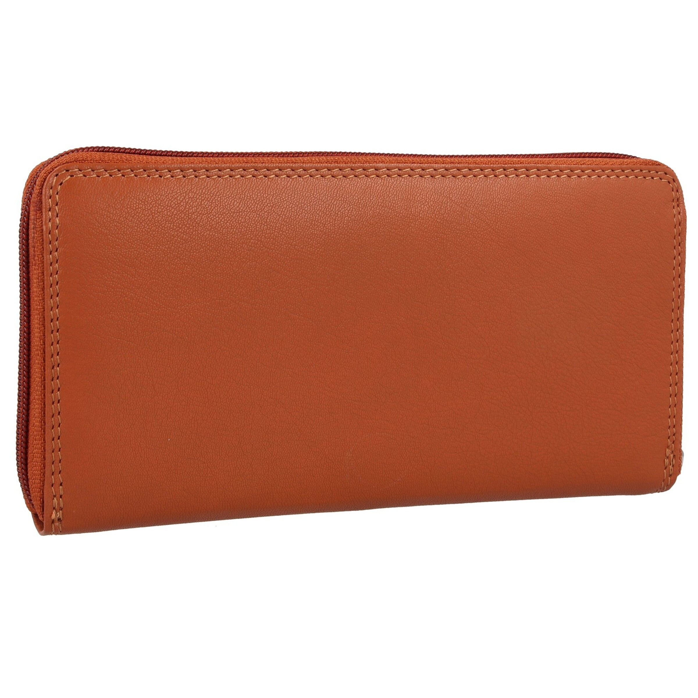 mano Wallet 'Donna Giulia' in Brown