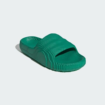 ADIDAS ORIGINALS Pantolette 'Adilette 22' in Grün