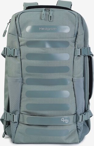 Hedgren Backpack 'Comby' in Blue: front