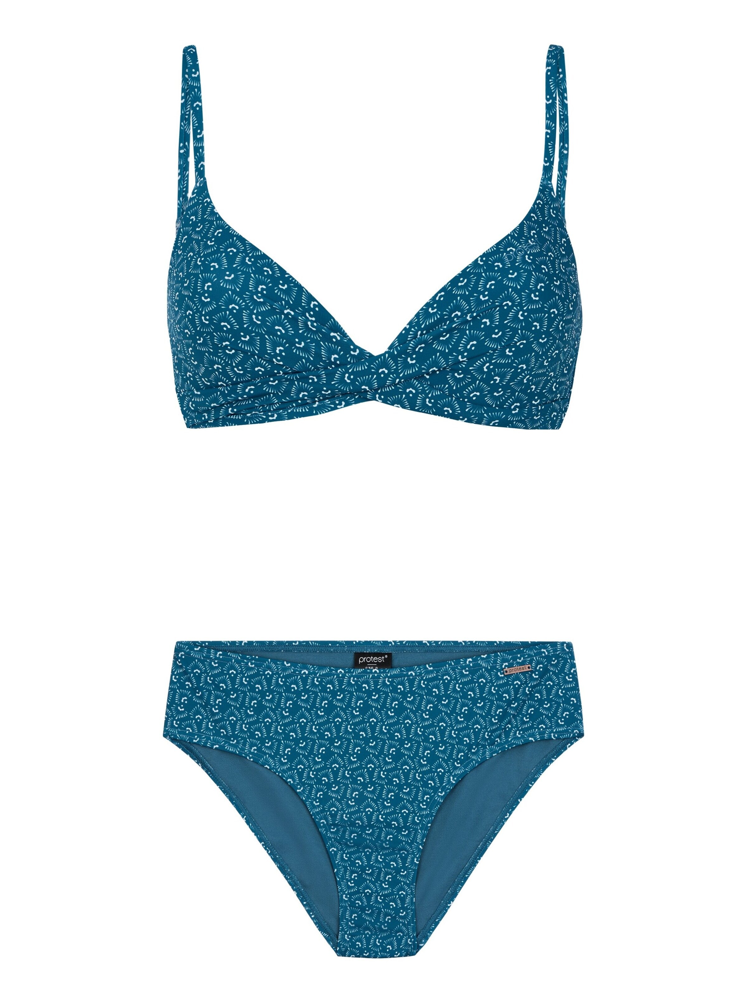 PROTEST Triangel Bikini 'PRTCALIBEL' in Blau: Vorderseite