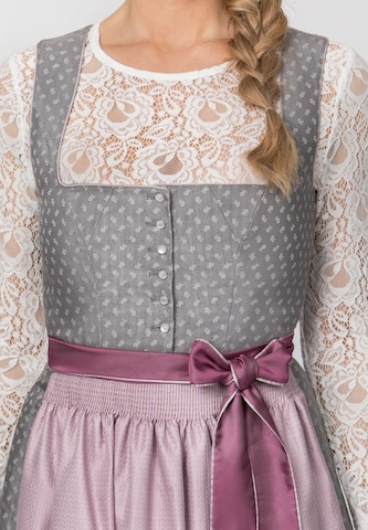 STOCKERPOINT Dirndl 'Dori' in Grijs