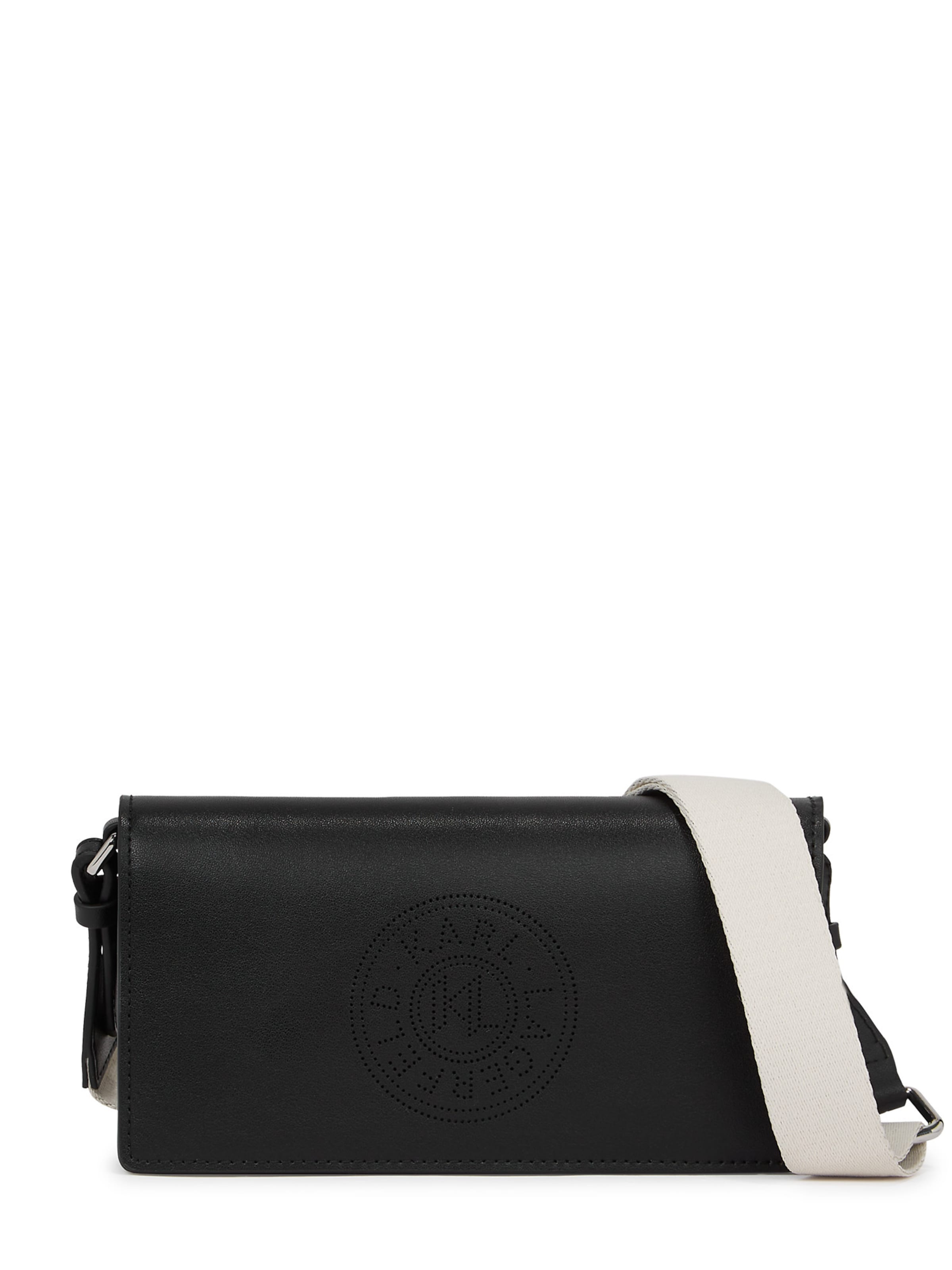 Karl Lagerfeld Taška přes rameno – černá: přední strana