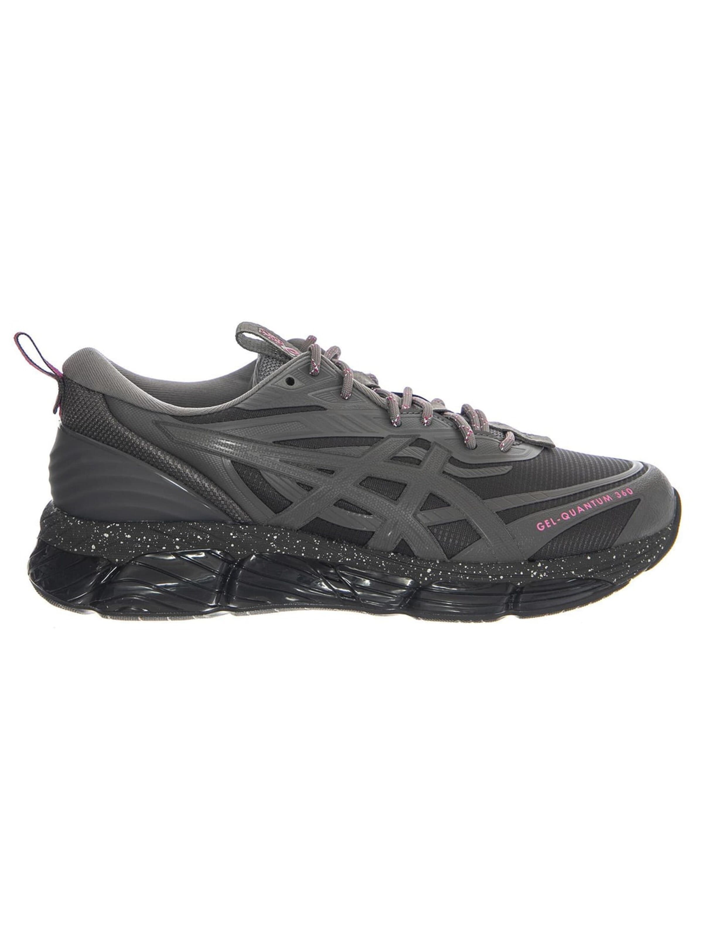 ASICS Athletic lace-up shoe 'GEL-QUANTUM 360 VIII UTILITY Obsidian Grey / Black' in Grey: front