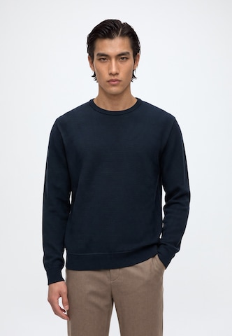 Pull-over BALMOHK en bleu : devant