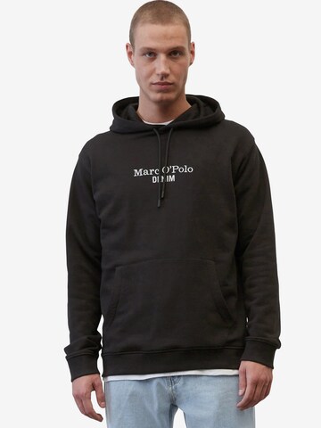 Marc O'Polo Sweatshirt in Black: front