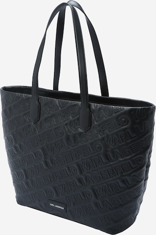 Karl Lagerfeld Shoppingväska 'ESSENTIAL' i svart