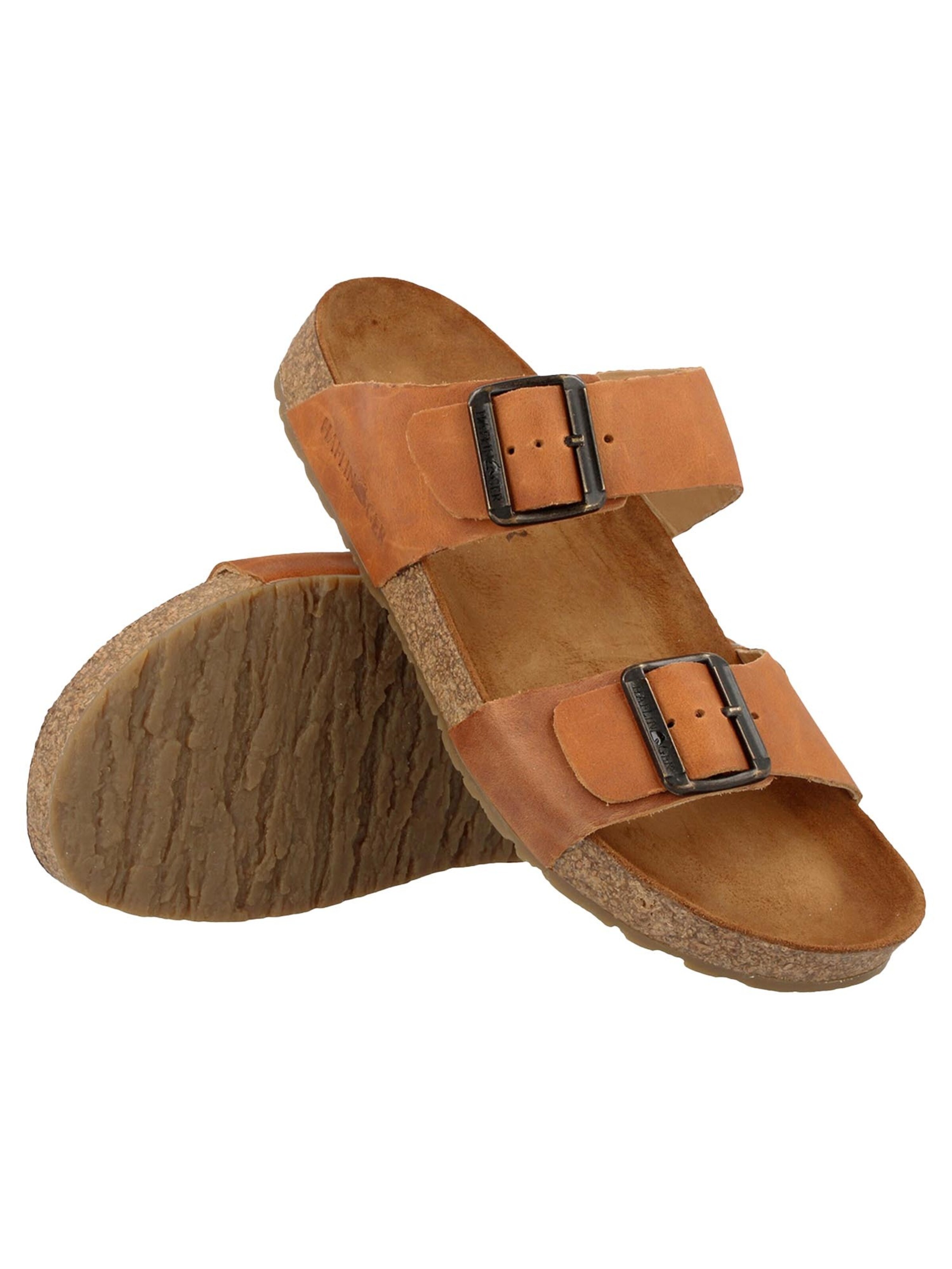 HAFLINGER Mule 'Bio Andrea' in Beige