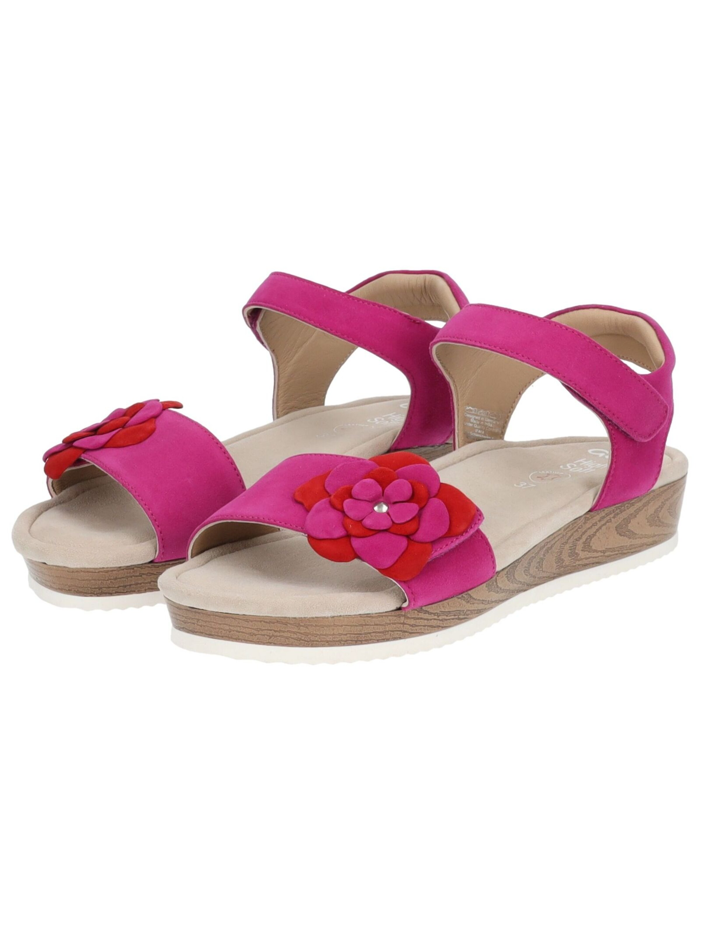 Sandalo con cinturino di ARA in rosa