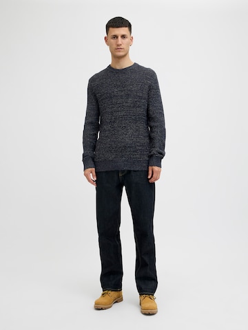 Pulover 'JJGLOBAL' de la JACK & JONES pe albastru