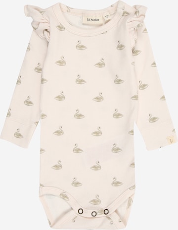 Lil'Atelier - Pijama entero/body 'NBFGavo' en beige: frente
