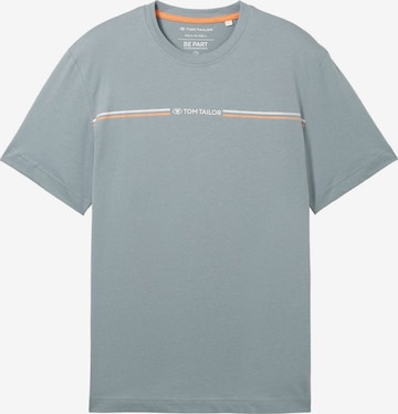 T-Shirt TOM TAILOR en gris : devant