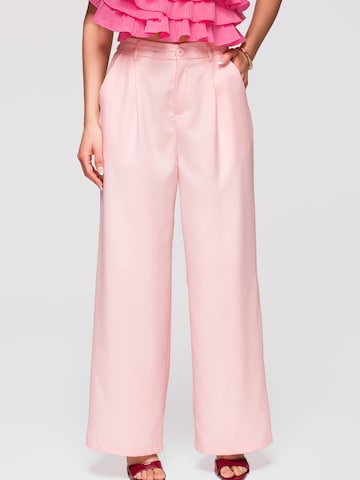 Ombre Regular Broek in Roze: voorkant