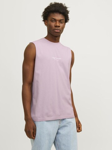 T-Shirt JACK & JONES en violet : devant