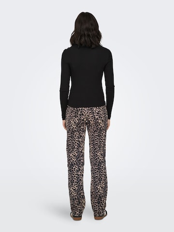 ONLY - Camiseta 'ONLCHECKIE' en negro