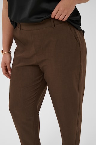 KAFFE CURVE Loosefit Broek 'KCVictoria' in Bruin