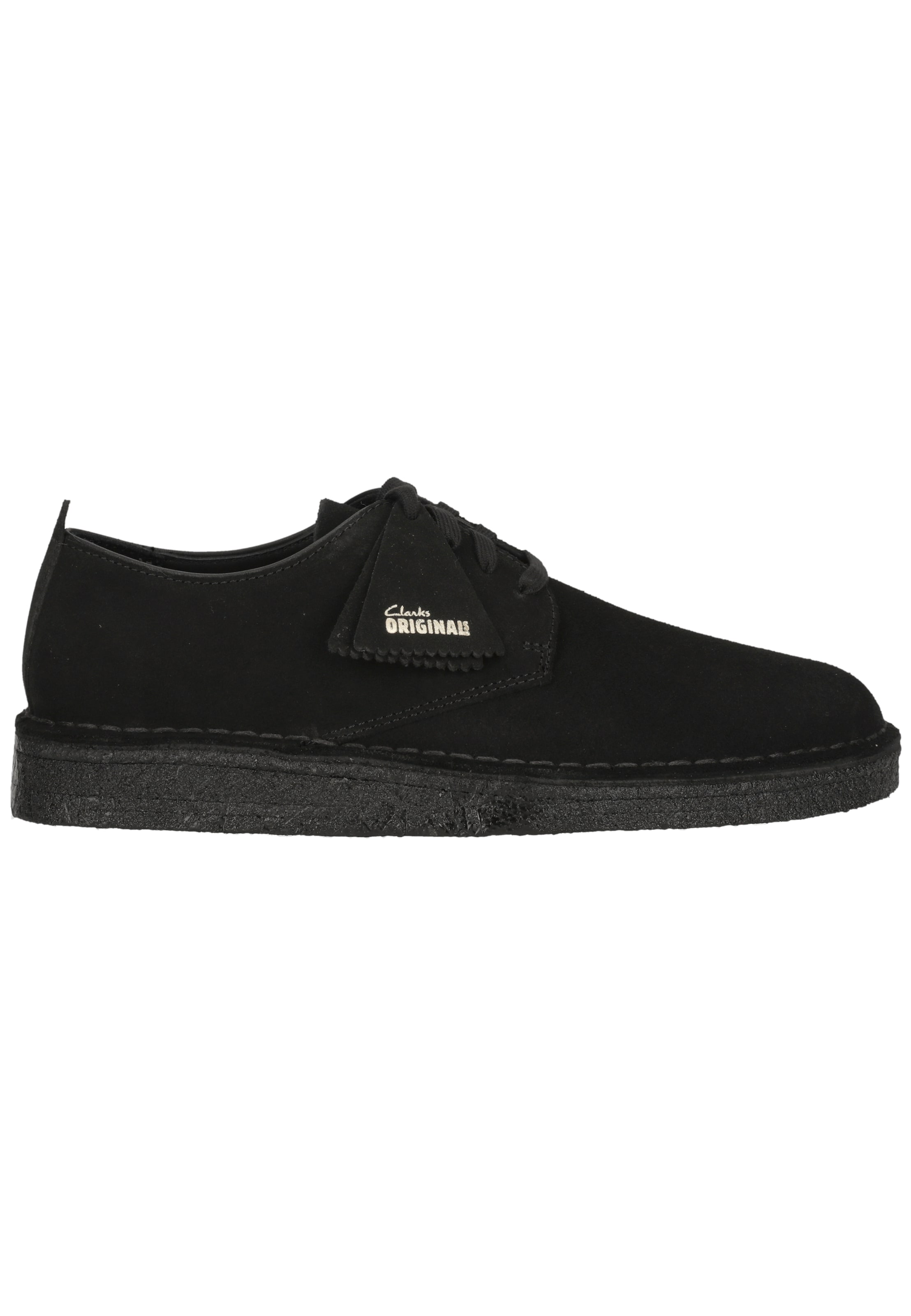 CLARKS Athletic lace-up shoe 'Coal London Black Sde' in Black