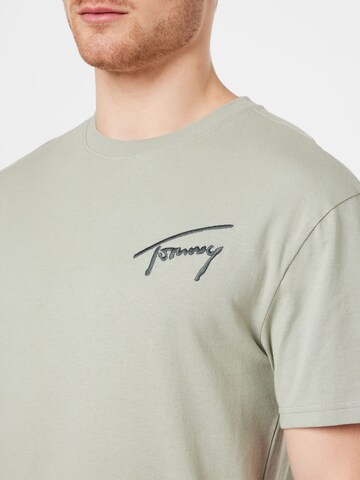 Tommy Jeans Тениска в зелено
