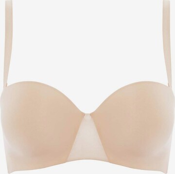 Chantelle T-shirt Bra in Beige: front