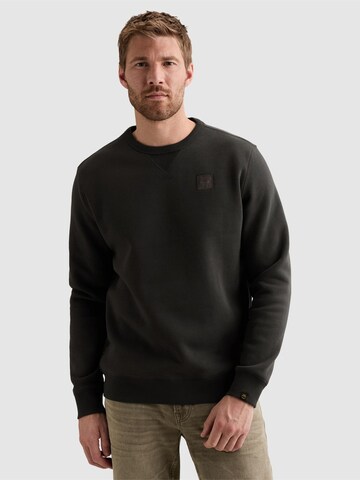Sweat-shirt 'Sweatshirt with crewneck and tonal badge' PME Legend en gris : devant