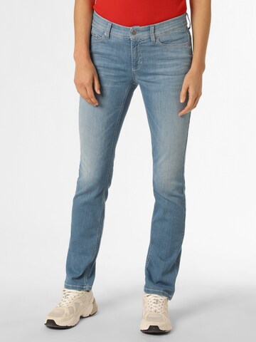 Cambio Slimfit Jeans 'Parla' in Blauw: voorkant