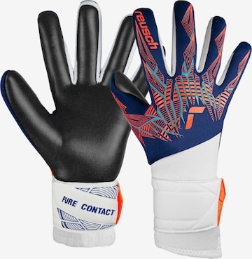 REUSCH Sporthandschoenen 'Pure Contact' in Blauw: voorkant