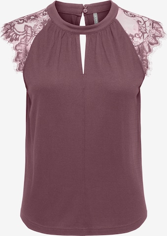 ONLY Blouse 'ONLNICOLA' in Roze: voorkant