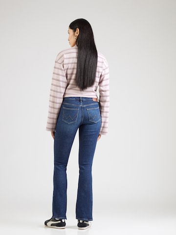 WRANGLER Bootcut Τζιν σε μπλε: πίσω