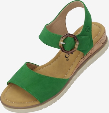 Palado Sandal 'Palado Impures' in Green: front