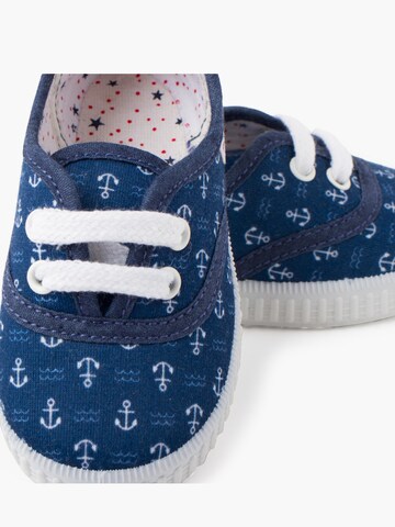 Scarpa bassa di Pisamonas in blu