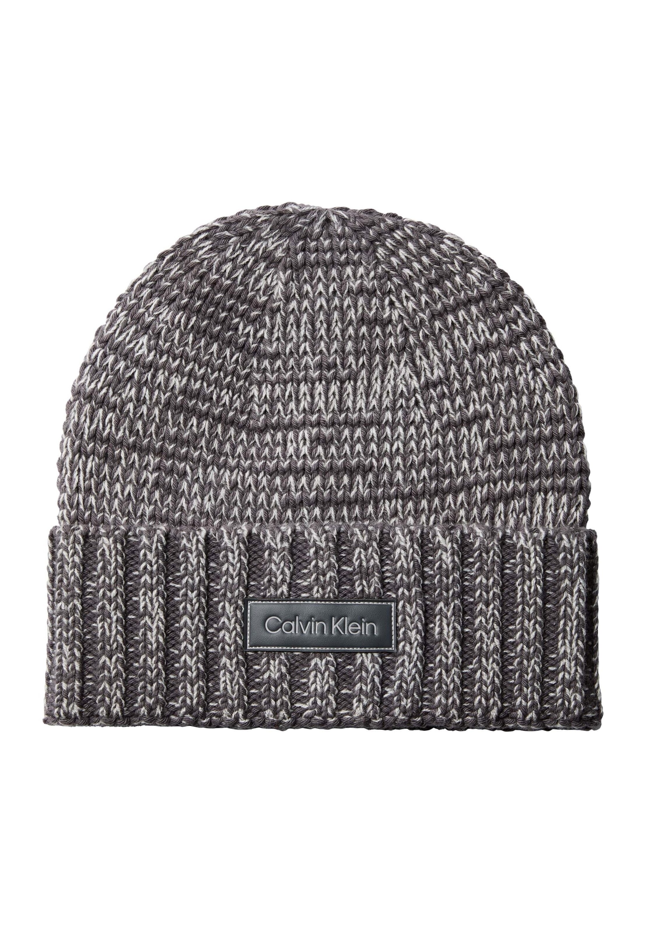 Berretto di Calvin Klein in grigio: frontale