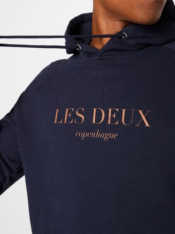 Les Deux Sweatshirt 'Amalfi' i blå