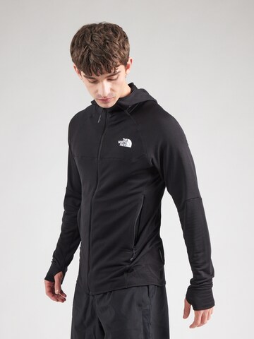 THE NORTH FACE Bluza polarowa funkcyjna w kolorze czarny: przód