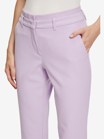 Regular Pantalon chino Betty & Co en violet