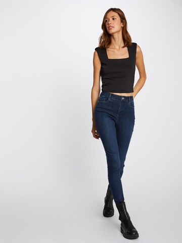 Skinny Jean Morgan en bleu