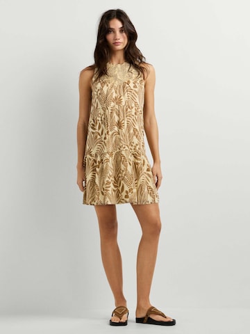 Pepe Jeans Zomerjurk 'Fina' in Bruin