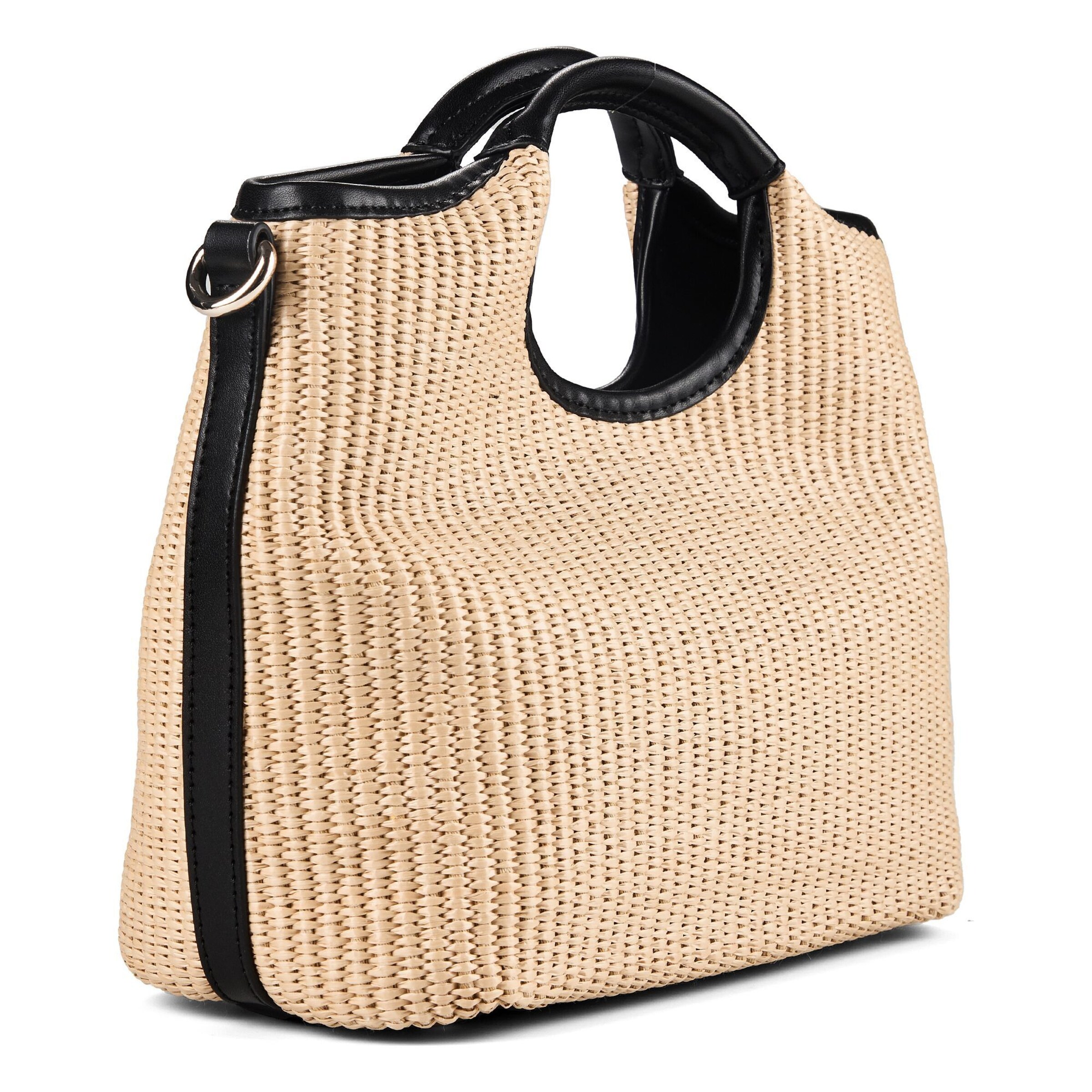 GUESS Handtasche 'Kirsten' in Beige