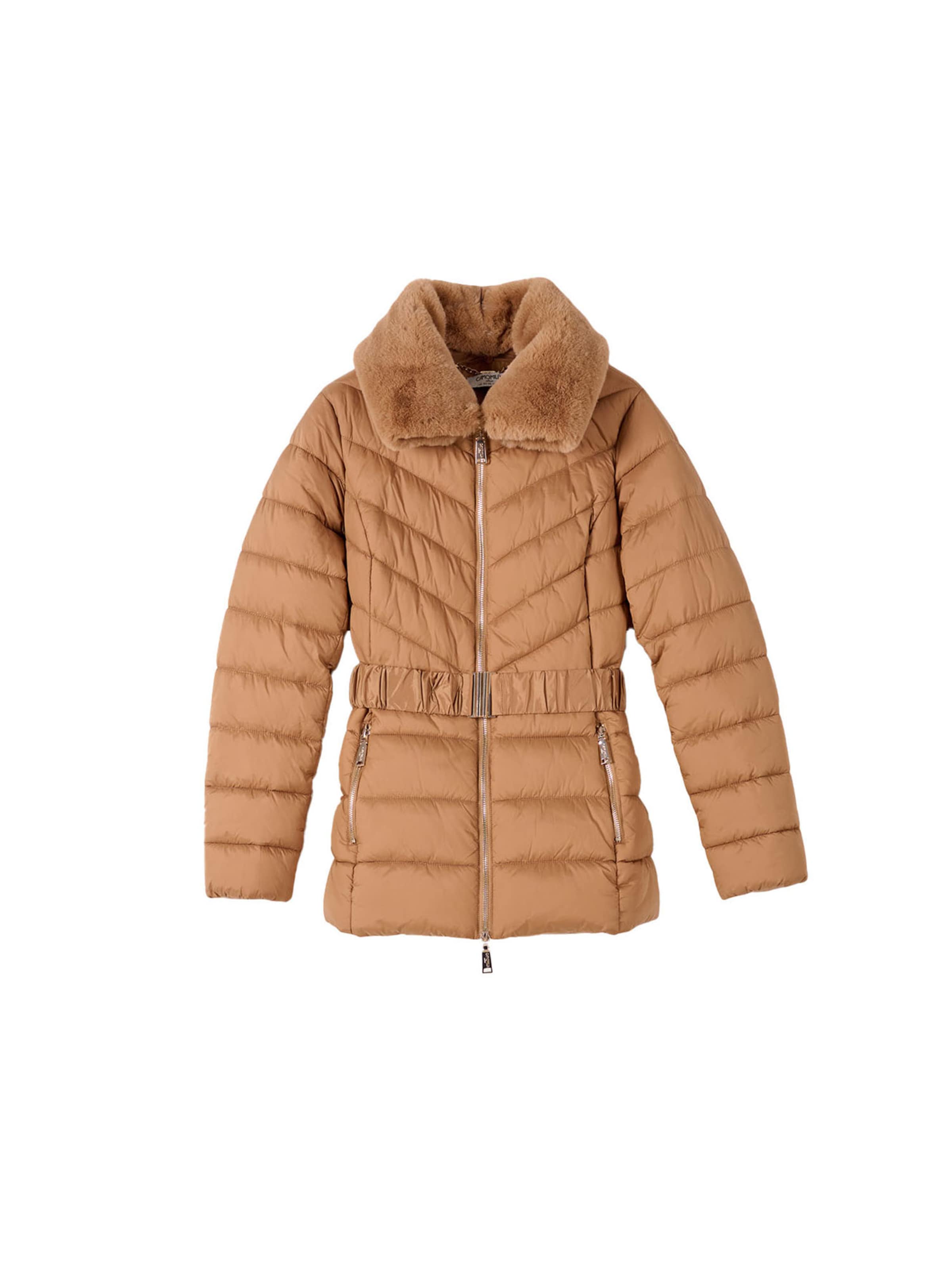 Camomilla Italia Wintermantel 'Papua' in Beige: voorkant