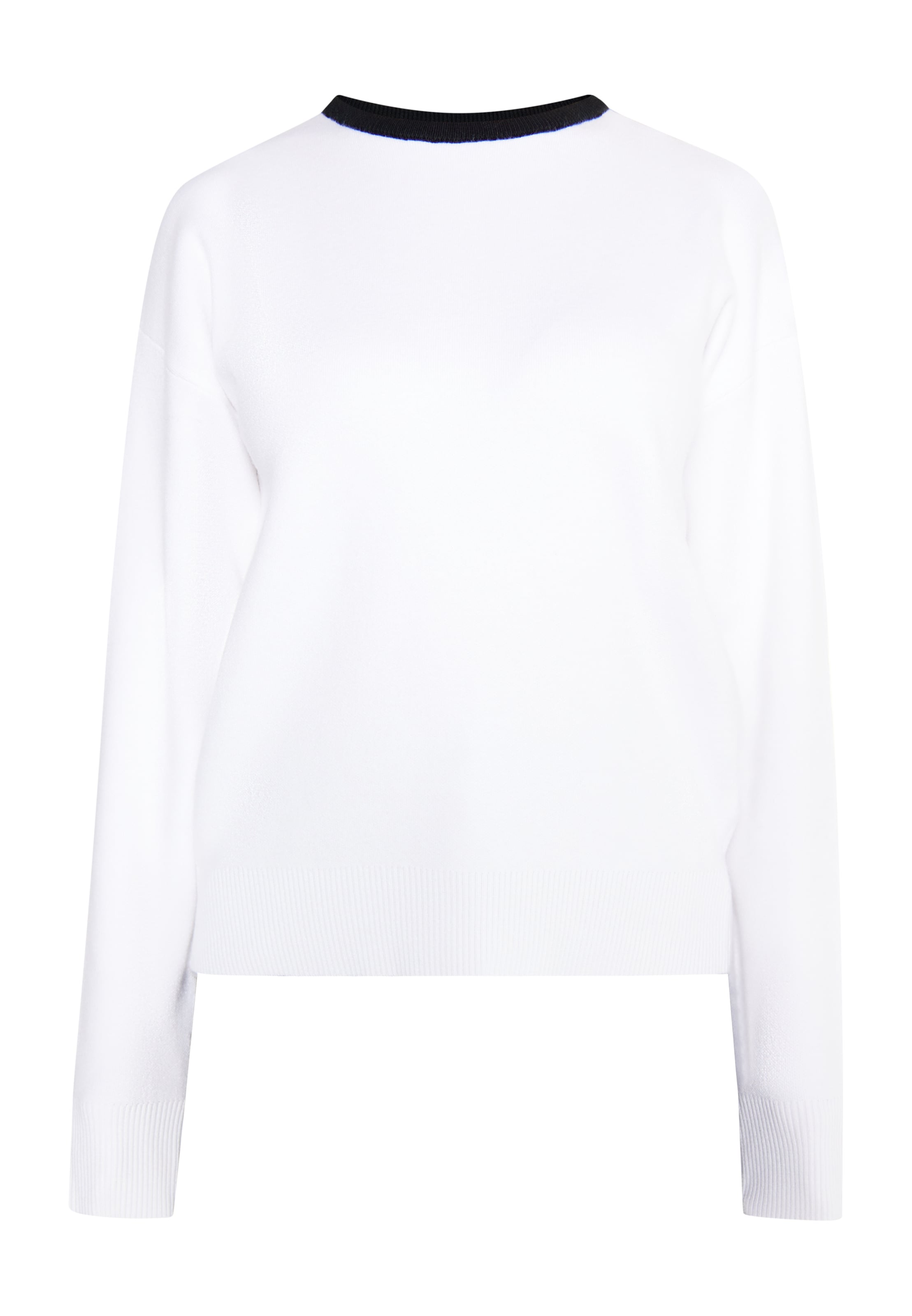 balts usha BLACK LABEL Džemperis 'Nowles': no priekšpuses