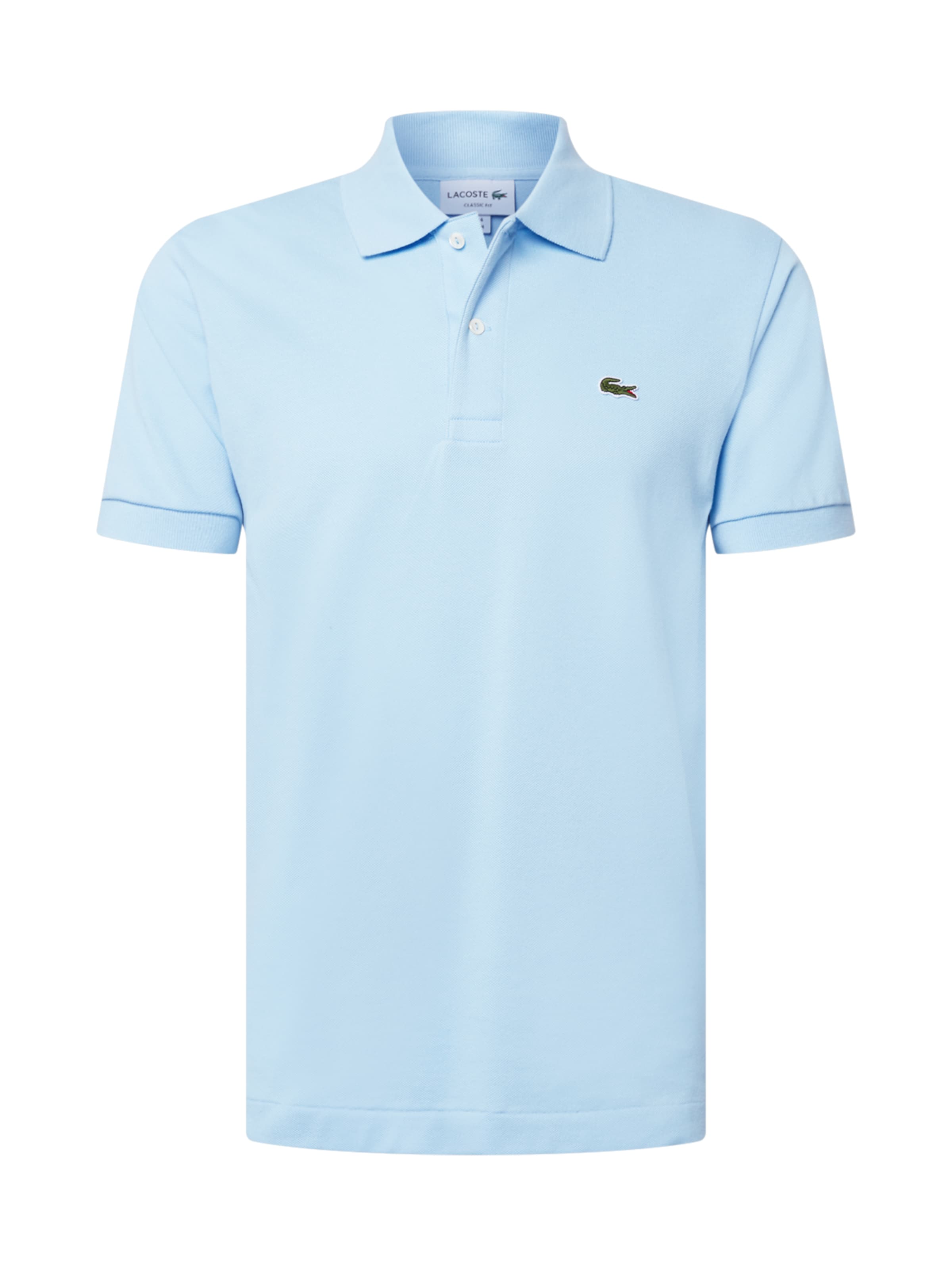 LACOSTE Klasický střih Tričko – modrá: přední strana