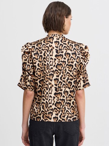 Camicia da donna 'Kate' di ICHI in marrone